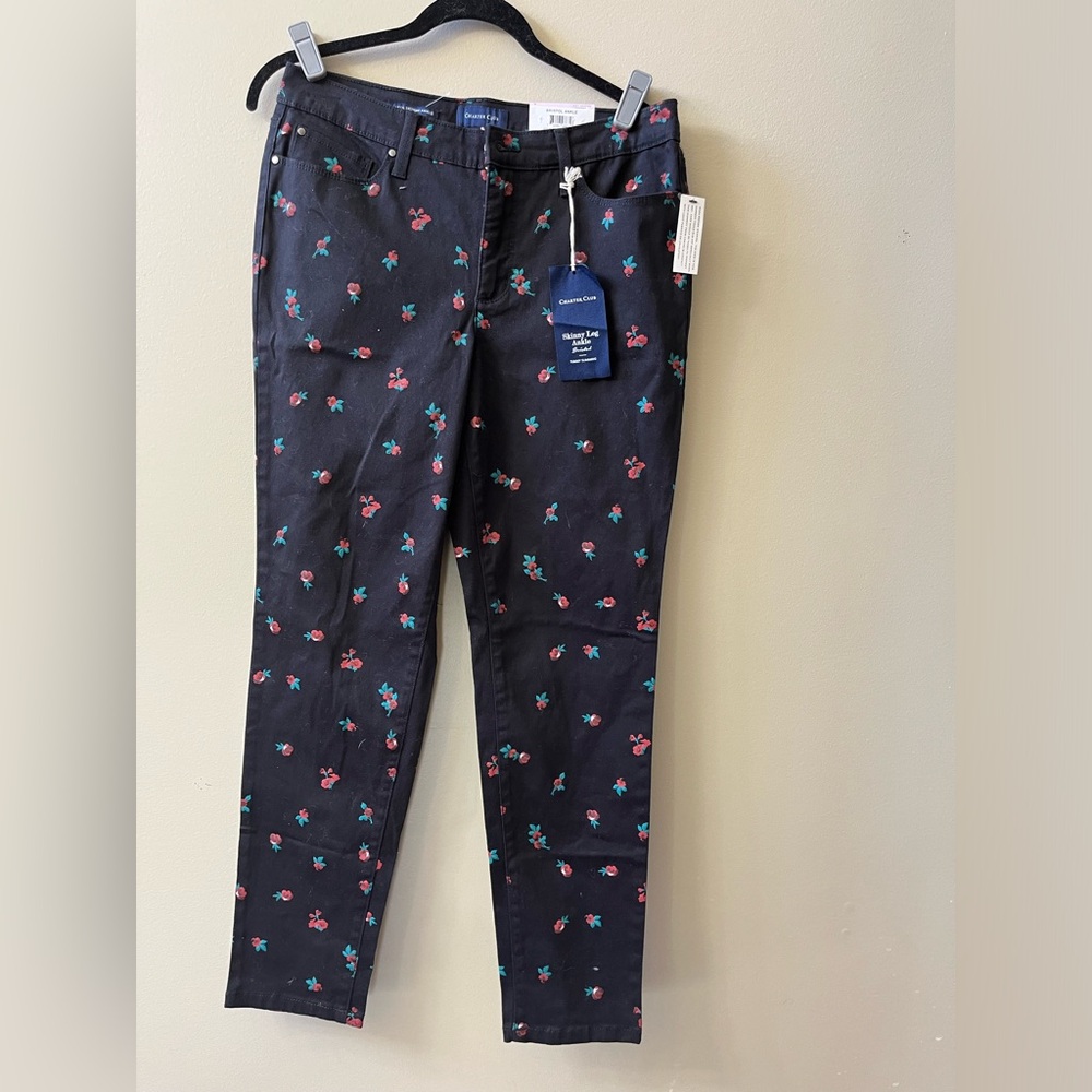 new charter club size 6 pants